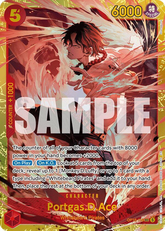 Portgas.D.Ace (118) OP16-118 - NM